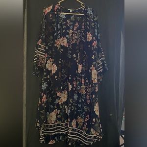 Maurice’s Chiffon Kimono, L/XL